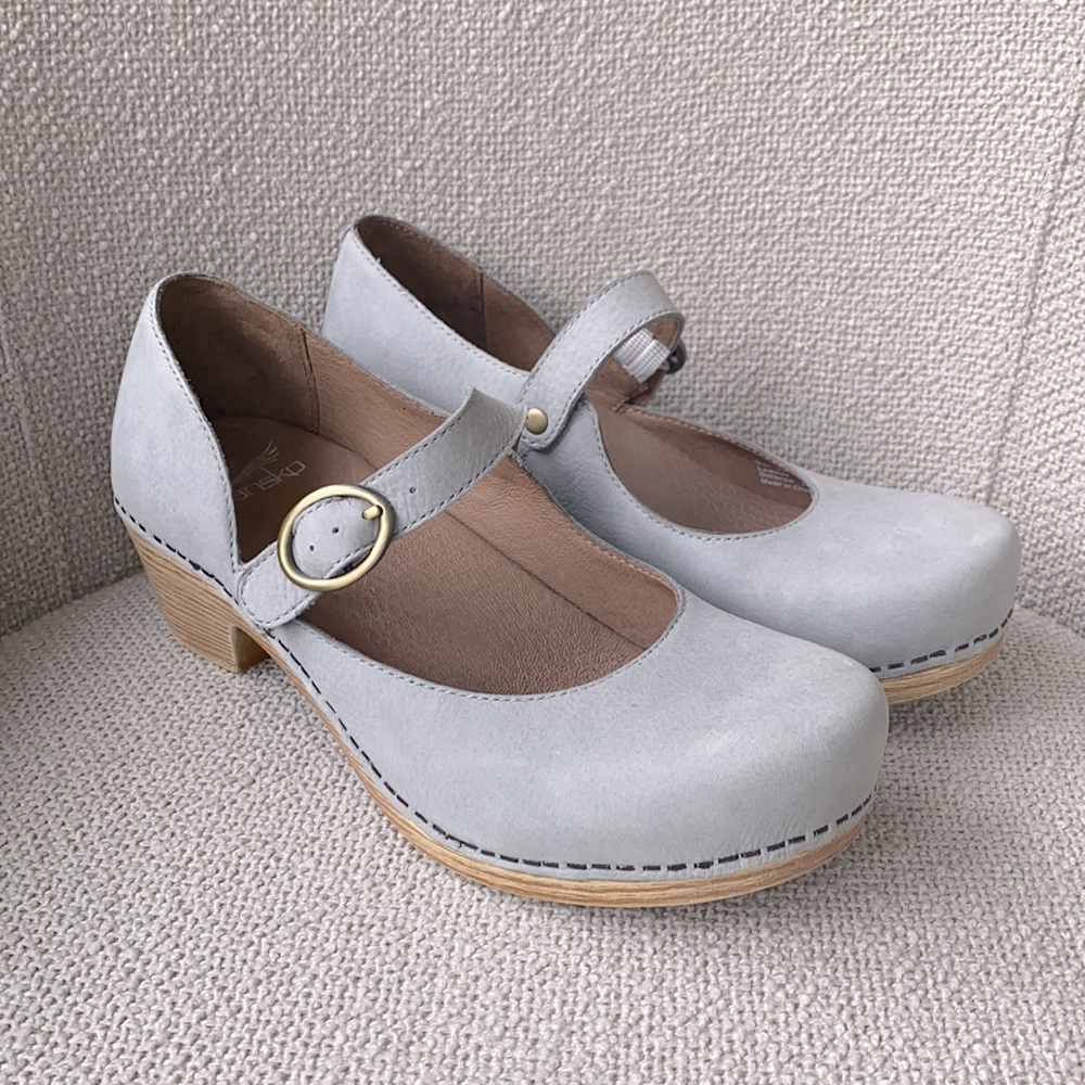 Dansko clog size 37 silver sage women’s